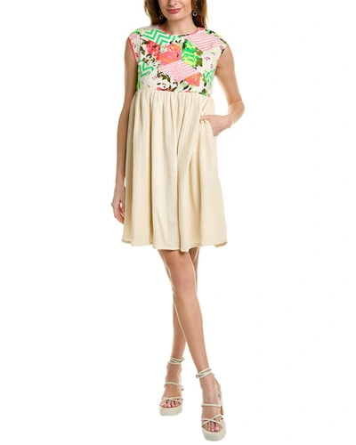 Shop Manoush Dress In Beige