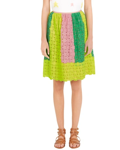Shop Manoush Skirt In Green