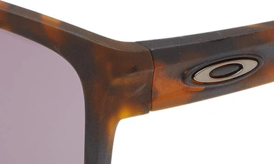 Shop Oakley 57mm Silver Xl Square Sunglasses In Brown
