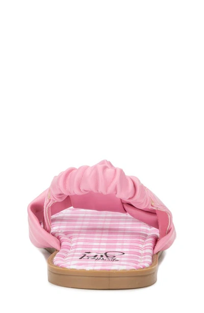 Shop Olivia Miller Kids' Knot Slingback Sandal In Pink
