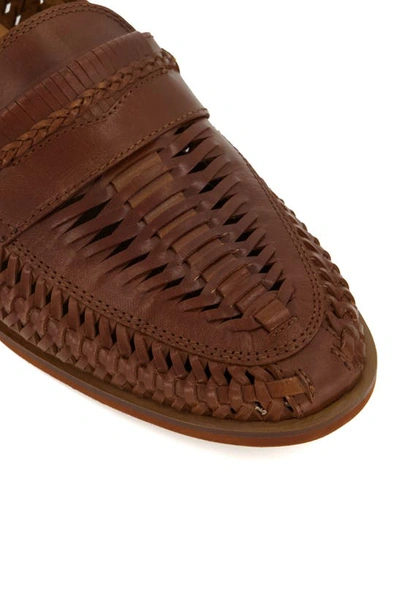 Dune London Brickles Woven Loafer In Tan