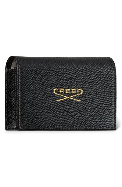 Creed Black Leather Wallet Discovery Fragrance Set