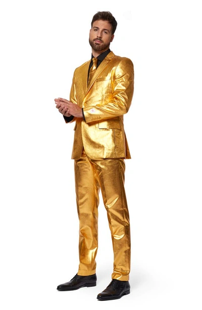 Opposuits Groovy Gold Two Button Notch Lapel Suit In Yellow