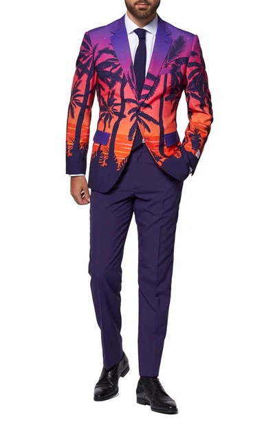 Shop Opposuits Suave Sunset Suit In Blue