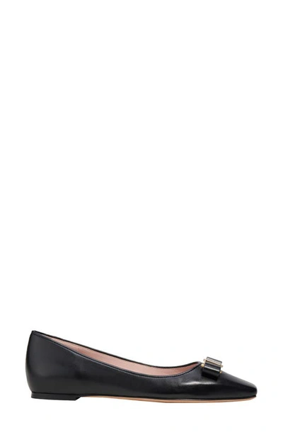 Shop Kate Spade Bowdie Ballet Flat In Black