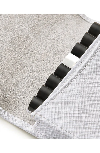 Creed White Leather Wallet Discovery Fragrance Set