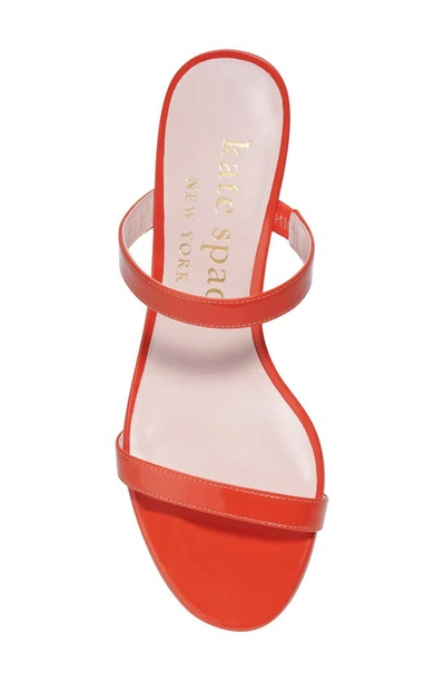 Shop Kate Spade Palm Springs Sandal In Fresh Tomato