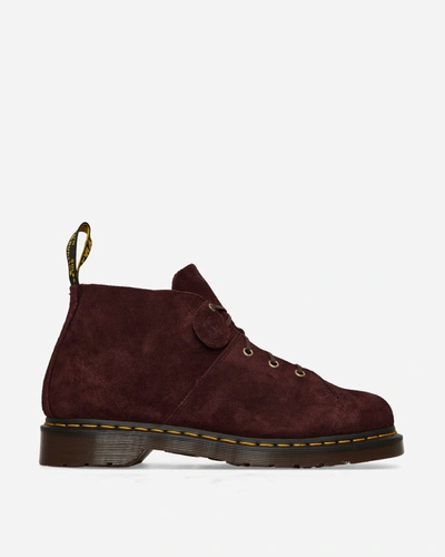 Shop Dr. Martens' Church Desert Oasis Suede Monkey Boots Rum Desert In Multicolor