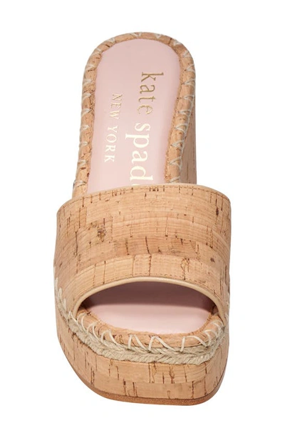 Shop Kate Spade Cosette Espadrille Wedge Sandal In Natural