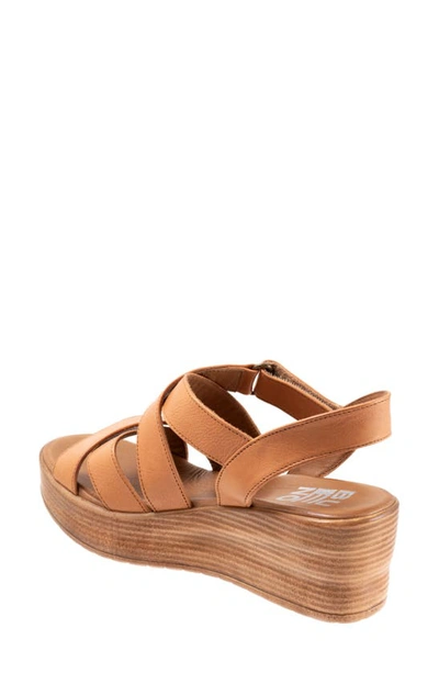 Shop Bueno Nadia Platform Wedge Sandal In Tan