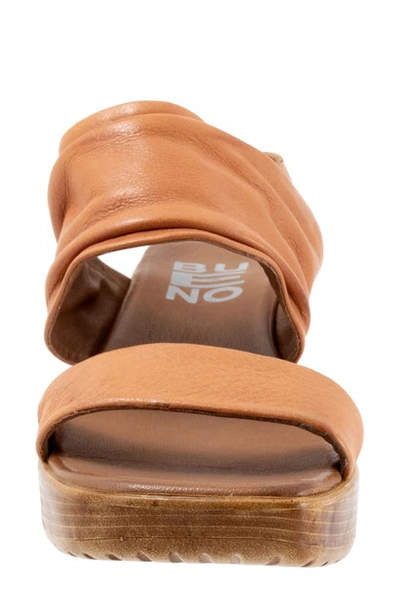Shop Bueno Maya Platform Sandal In Tan