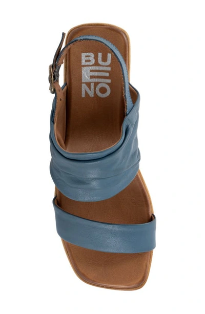 Shop Bueno Maya Platform Sandal In Denim