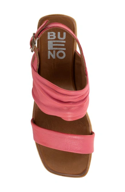 Shop Bueno Maya Platform Sandal In Bubblegum