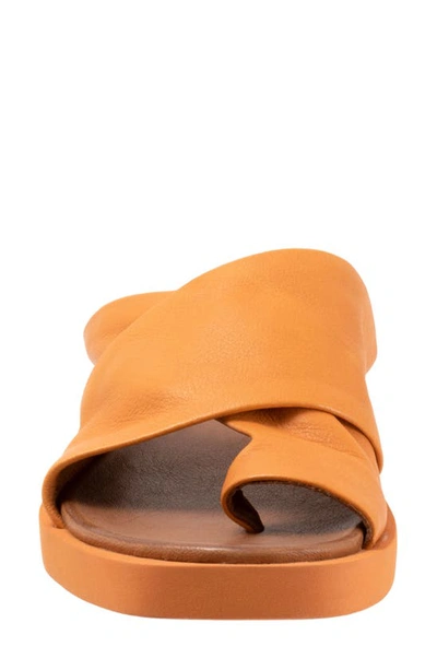 Shop Bueno Jerika Toe Ring Sandal In Mandarin