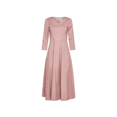 Shop 's Max Mara Venere Midi Dress In Pink