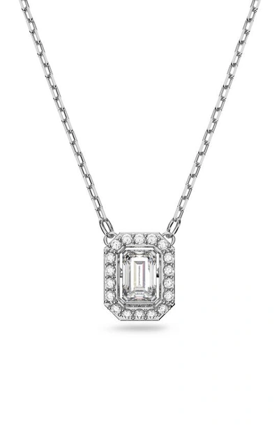 Shop Swarovski Millenia Crystal Pendant Necklace In Silver