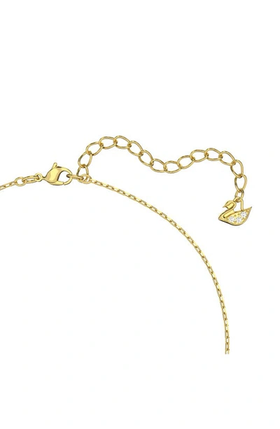 Shop Swarovski Millenia Crystal Pendant Necklace In Yellow