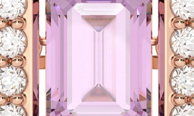 Shop Swarovski Millenia Crystal Pendant Necklace In Purple