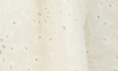 Shop Bcbgmaxazria Cutout Pleated Midi Dress In Gardenia
