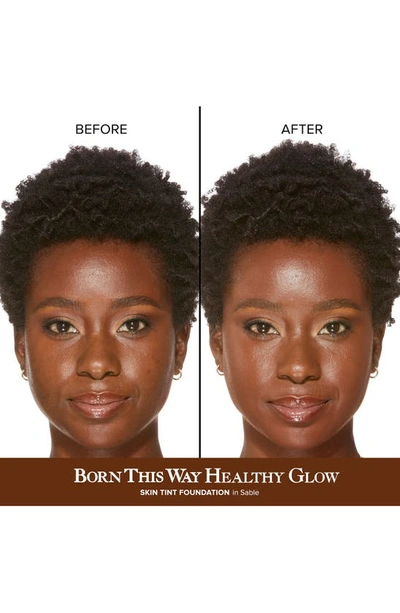 Too Faced Born This Way Healthy Glow Spf 30 Skin Tint Foundation Sable 2.03 oz / 60ml In Sable