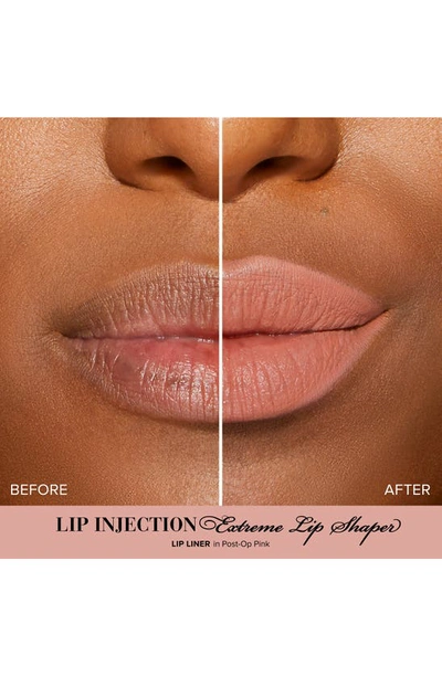 Too Faced Lip Injection Extreme Lip Shaper Plumping Lip Liner Post-op Pink 0.01 oz / 0.28 G In Post-op Pink