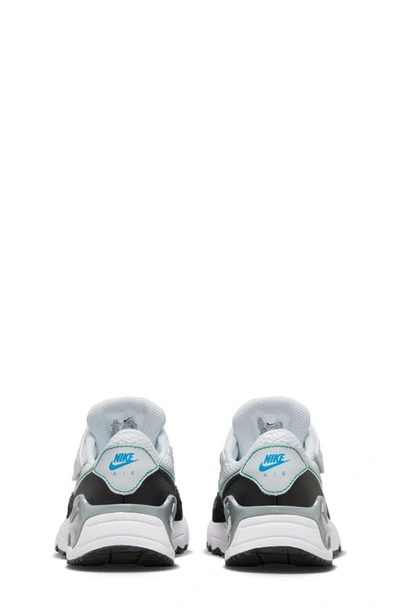 Shop Nike Kids' Air Max Systm Sneaker In White/ Platinum/ Black/ Grey