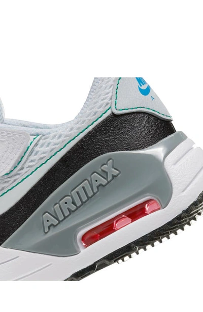 Shop Nike Kids' Air Max Systm Sneaker In White/ Platinum/ Black/ Grey