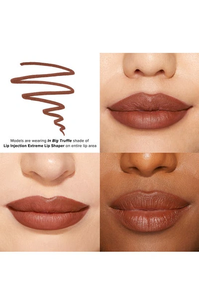 Too Faced Lip Injection Extreme Lip Shaper Plumping Lip Liner In Big Truffle 0.01 oz / 0.28 G In In Big Truffle