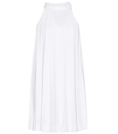 Maison Margiela Pleated Dress In White