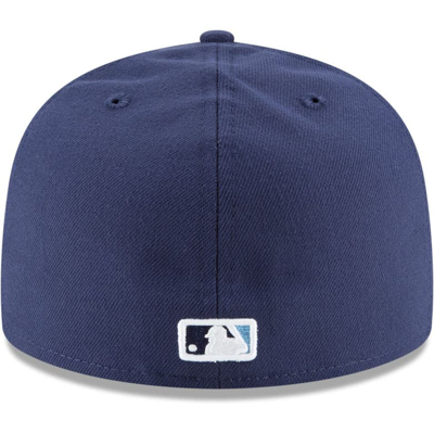 Shop New Era Navy Tampa Bay Rays Alternate Authentic Collection On-field 59fifty Fitted Hat