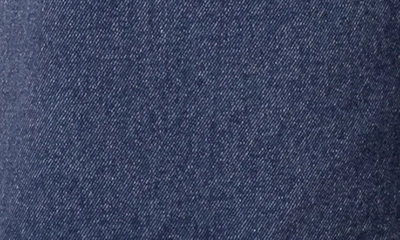 Edikted Oversize Low Rise Denim Bermuda Shorts In Blue