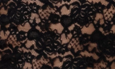 Shop Edikted Melia Sheer Lace Body-con Dress In Black
