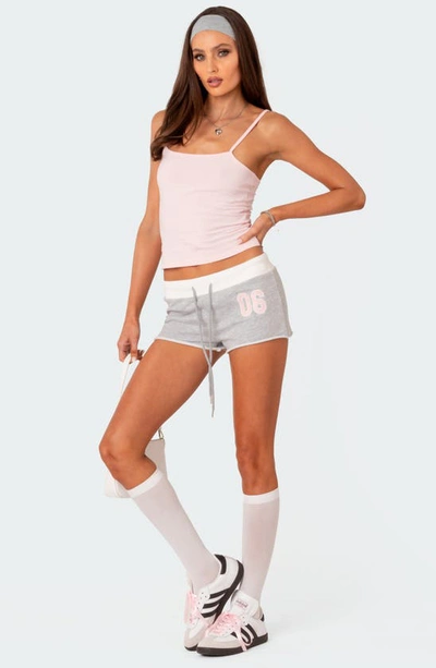 Shop Edikted Fibi Cotton Camisole In Pink