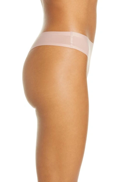 Chantelle Lingerie Soft Stretch Thong In Rose Authentique-vf