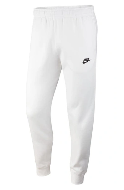 Shop Nike Sportswear Club Pocket Fleece Joggers In White/black