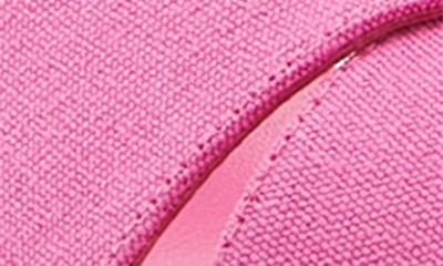 Stuart Weitzman Mirela Ii Espadrille Wedge Sandal In Fuchsia/ Natural