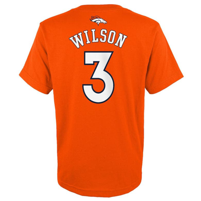 : Outerstuff Drew Lock Denver Broncos #3 Orange Kids Youth  Mainliner Name and Number T-Shirt (X-Small) : Sports & Outdoors