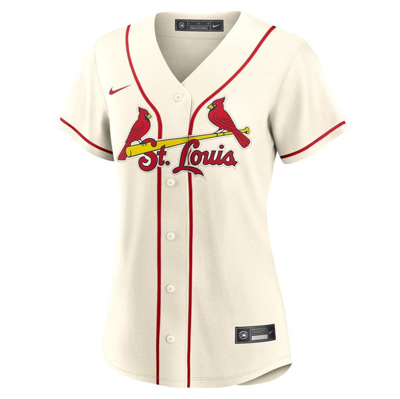 Nike Yadier Molina Cream St. Louis Cardinals Alternate Replica Player Jersey