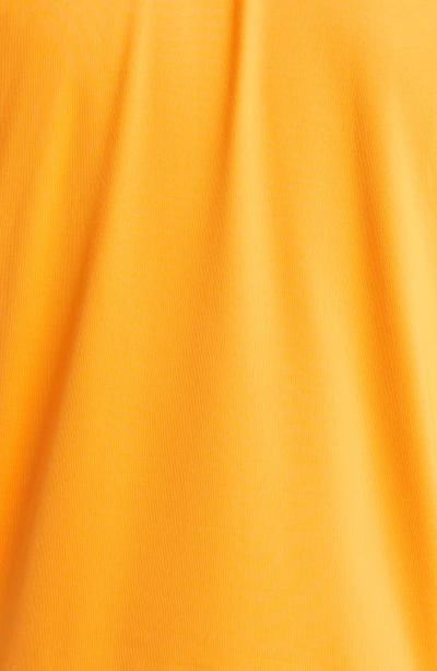 Cutter & Buck Adapt Quarter Zip Pullover In Orange Burst