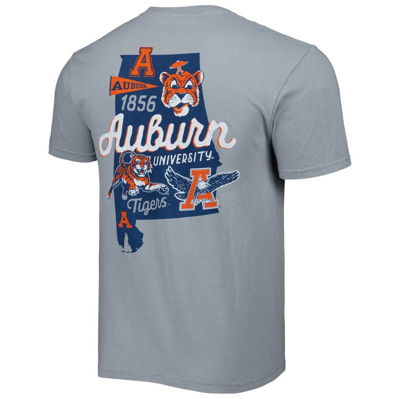 Shop Image One Graphite Auburn Tigers Vault State Comfort T-shirt