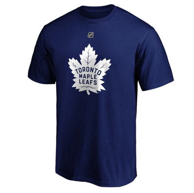 Shop Fanatics Branded Auston Matthews Blue Toronto Maple Leafs Big & Tall Name & Number T-shirt
