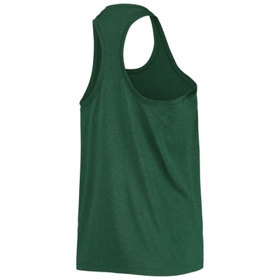 Shop Nike Green Michigan State Spartans Arch & Logo Classic Performance Tank Top