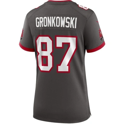 Shop Nike Rob Gronkowski Pewter Tampa Bay Buccaneers Alternate Game Jersey