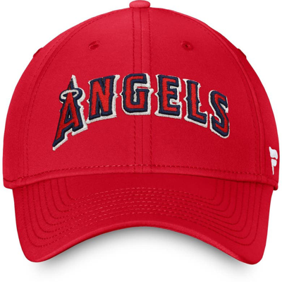 Shop Fanatics Branded Red Los Angeles Angels Core Flex Hat