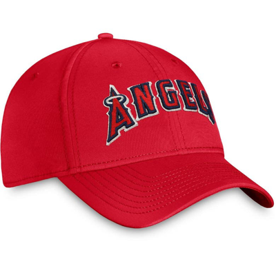 Shop Fanatics Branded Red Los Angeles Angels Core Flex Hat