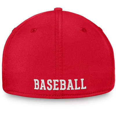 Shop Fanatics Branded Red Los Angeles Angels Core Flex Hat