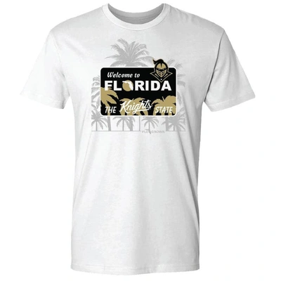 Shop Flogrown White Ucf Knights Official Gameday Welcome To Florida T-shirt