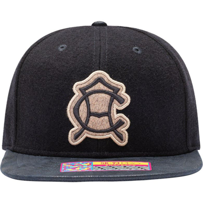 Shop Fan Ink Navy Club America Prep Snapback Hat