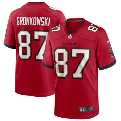 Shop Nike Rob Gronkowski Red Tampa Bay Buccaneers Game Jersey