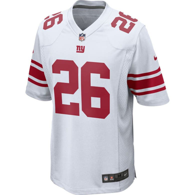 Shop Nike Saquon Barkley White New York Giants Game Jersey